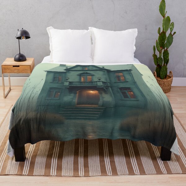 Item preview, The Enigmatic Manor at Twilight designed and sold by oanaunciuleanu.
