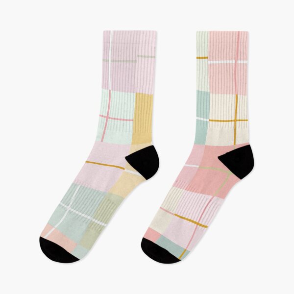 Item preview, Minimalist Pastel Grid Pattern – Soft Modern Abstract Design designed and sold by Moss and Moon Studio.
