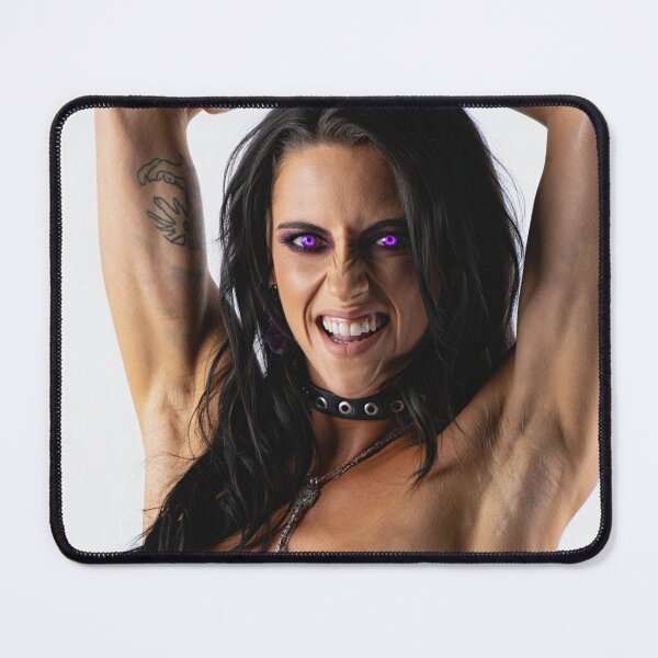 Item preview, Purple Eyed magical sorceress studio photo sexy grin and armpits  designed and sold by Vintage Designs +.