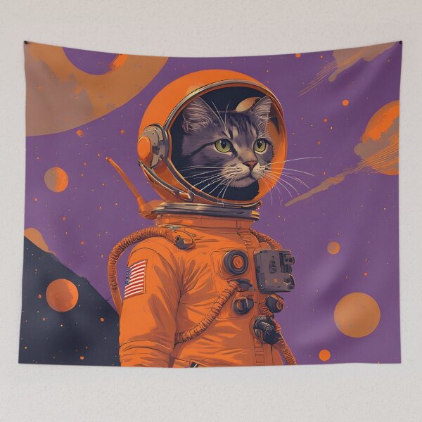 Item preview, The Cosmic Cat knows the secrets of the universe designed and sold by she-devil-shirt.
