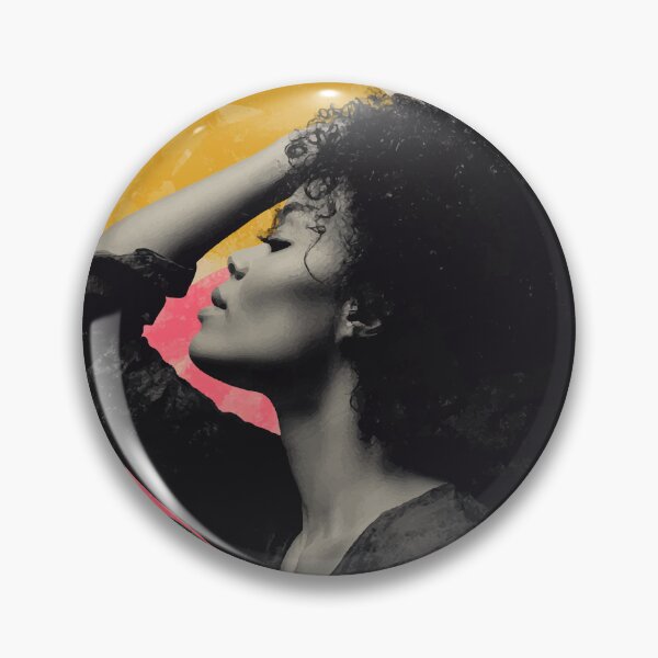 Item preview, Bold Afro Portrait – Modern Tropical Pop Art Collage designed and sold by Moss and Moon Studio.