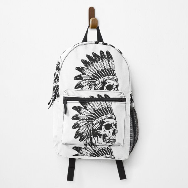 Item preview, High quality rasta red indian skull art  designed and sold by artismyhobby.