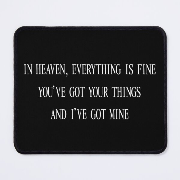 Item preview, In Heaven everything is fine! Logo designed and sold by Betamax-Babylon.