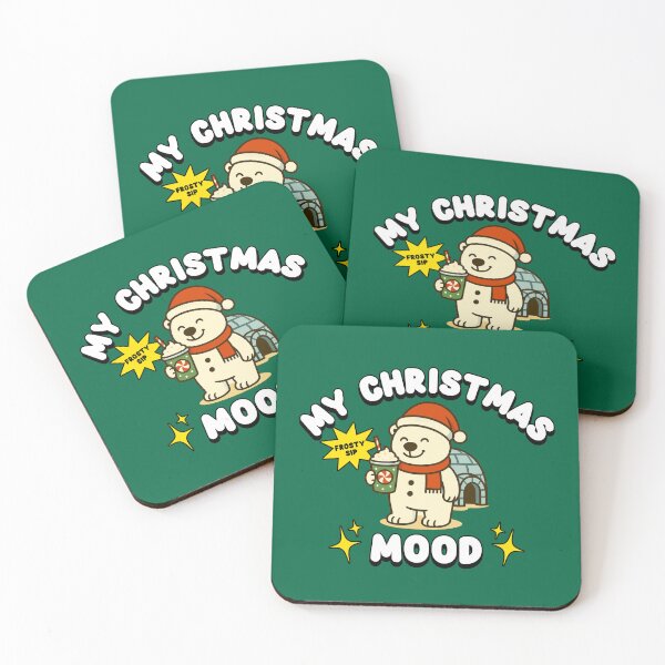 Item preview, My Christmas Mood - Polar Bear designed and sold by Des1gn4fun.