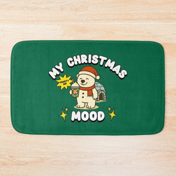 Item preview, My Christmas Mood - Polar Bear designed and sold by Des1gn4fun.