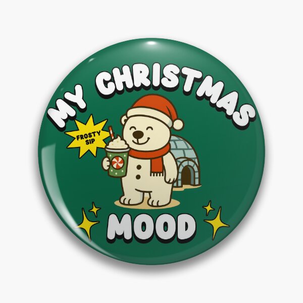 Item preview, My Christmas Mood - Polar Bear designed and sold by Des1gn4fun.