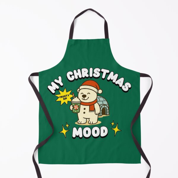 Item preview, My Christmas Mood - Polar Bear designed and sold by Des1gn4fun.