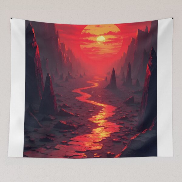 Item preview, Infernal River of Fire designed and sold by oanaunciuleanu.