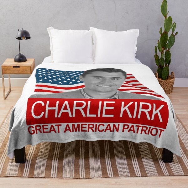 Item preview, Charlie Kirk Great American Patriot USA Tribute designed and sold by JeyVel.