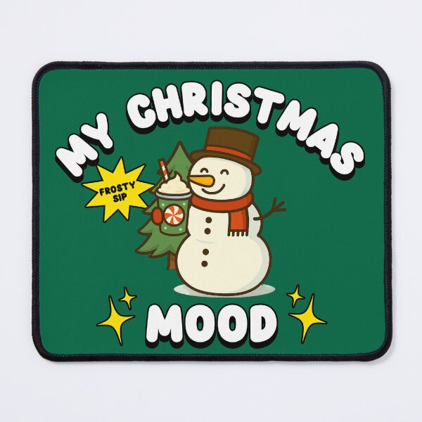 Item preview, My Christmas Mood - Snowman designed and sold by Des1gn4fun.