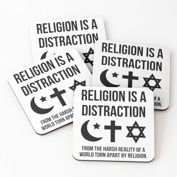 Item preview, Religion is a distraction designed and sold by Rachel the Artist .