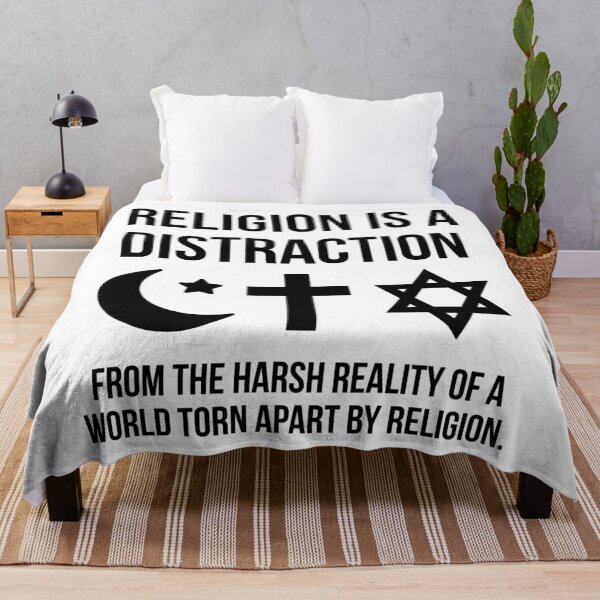 Item preview, Religion is a distraction designed and sold by Rachel the Artist .