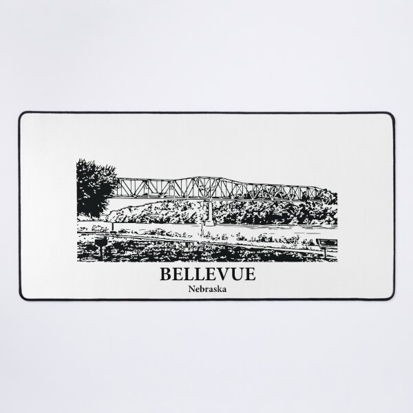 Item preview, Bellevue - Nebraska designed and sold by Lakeric Cityscapes.
