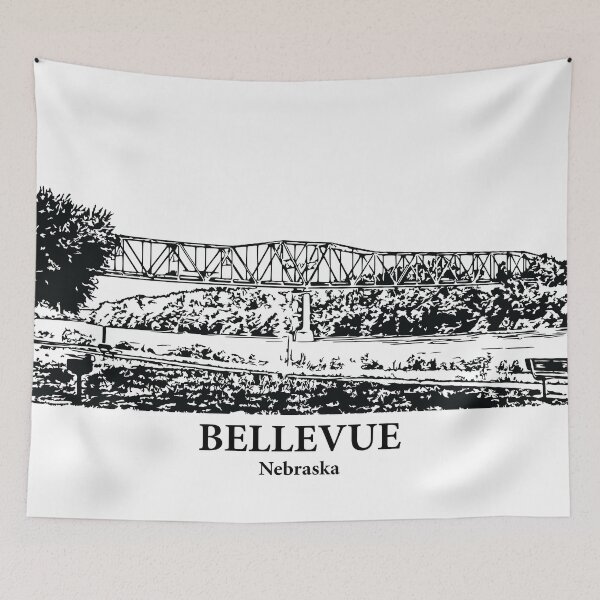 Item preview, Bellevue - Nebraska designed and sold by Lakeric Cityscapes.