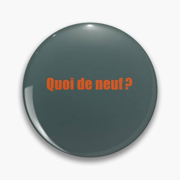 Item preview, Quoi de neuf? designed and sold by lobodelnoir.
