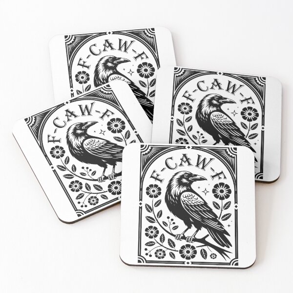 Item preview, Funny Raven F-Caw-F designed and sold by AnsadoWinu.