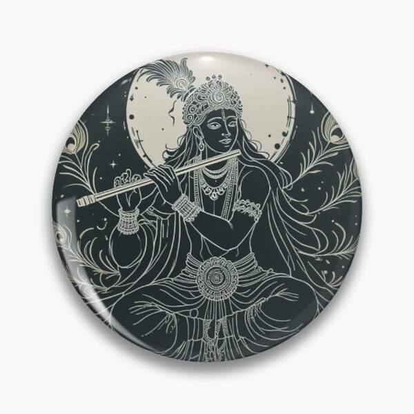 Item preview, Krishna Flute Silhouette designed and sold by lavanya11.