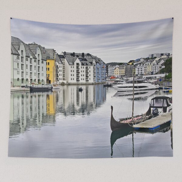 Item preview, Alesund Art Nouveau Cityscape Norway designed and sold by Martyn R Arnold Fine Art Nature & Landscape Photography.