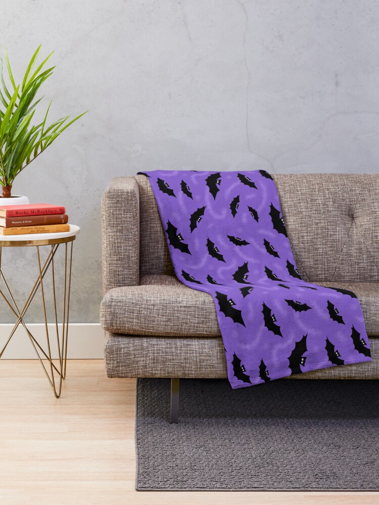 Halloween Bat blanket top