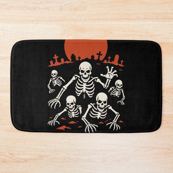 Item preview, Spooky Skeleton Squad Halloween Design designed and sold by SnappyPNG.