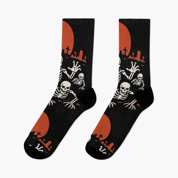 Item preview, Spooky Skeleton Squad Halloween Design designed and sold by SnappyPNG.
