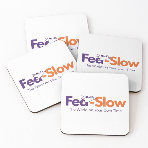 Item preview, Fed-Slow – Funny Sloth Parody fedex Logo designed and sold by reeccou.