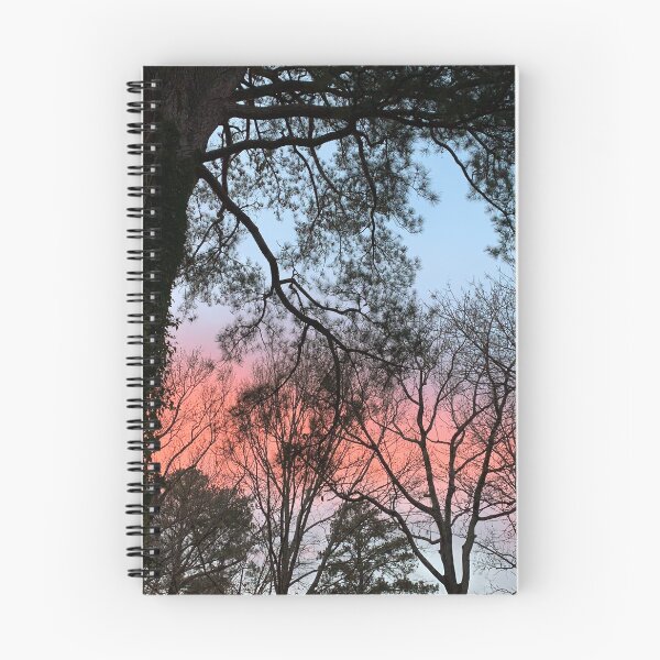 Item preview, Trees and pink clouds designed and sold by jimisimij.