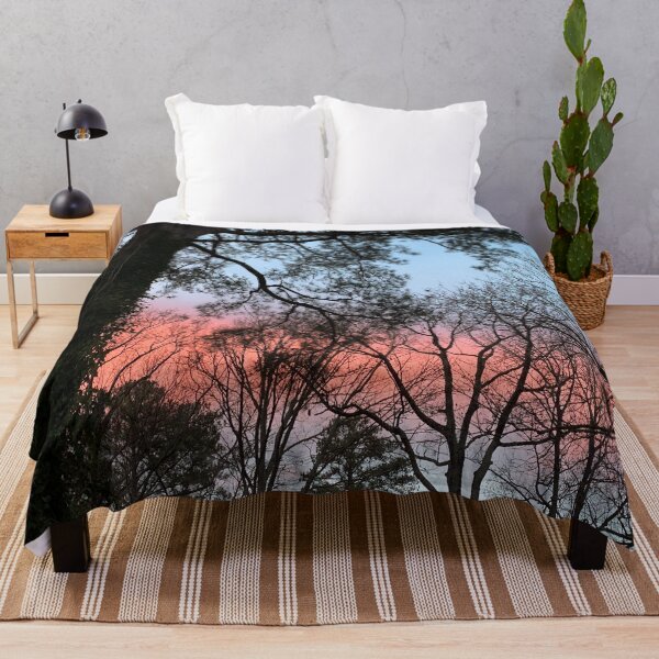 Item preview, Trees and pink clouds designed and sold by jimisimij.