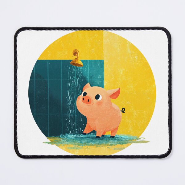 Item preview, Squeaky Clean Piglet Bliss designed and sold by ForeverPrintsOK.