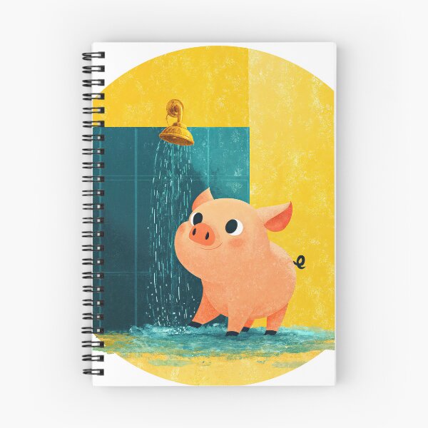 Item preview, Squeaky Clean Piglet Bliss designed and sold by ForeverPrintsOK.