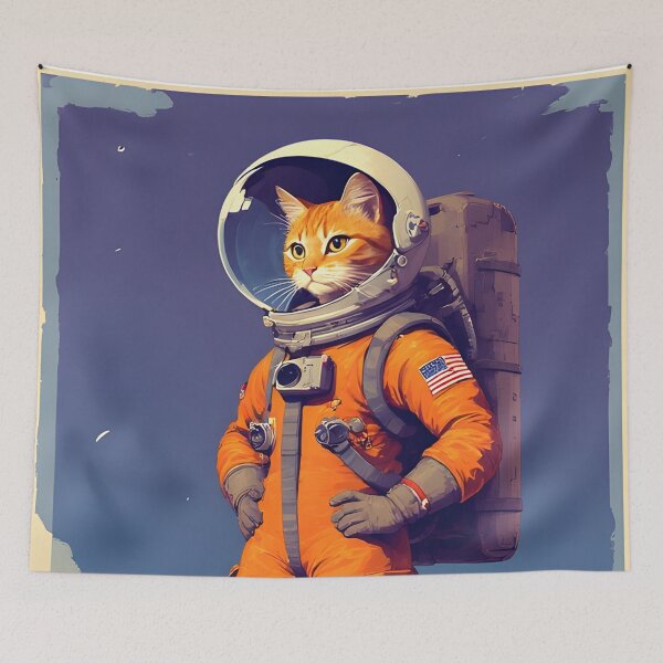 Item preview, Astronaut Cat GO! designed and sold by she-devil-shirt.