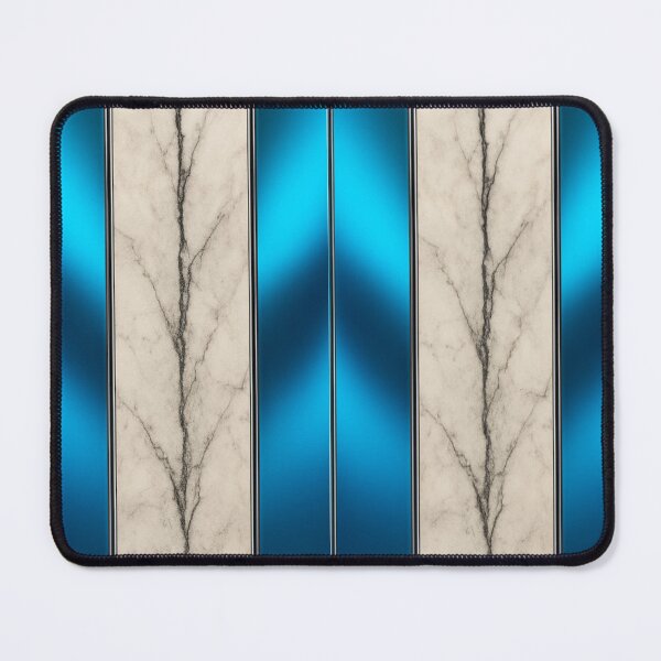 Item preview, Blue Gradient with Marble Texture Stripes designed and sold by Bellassi.