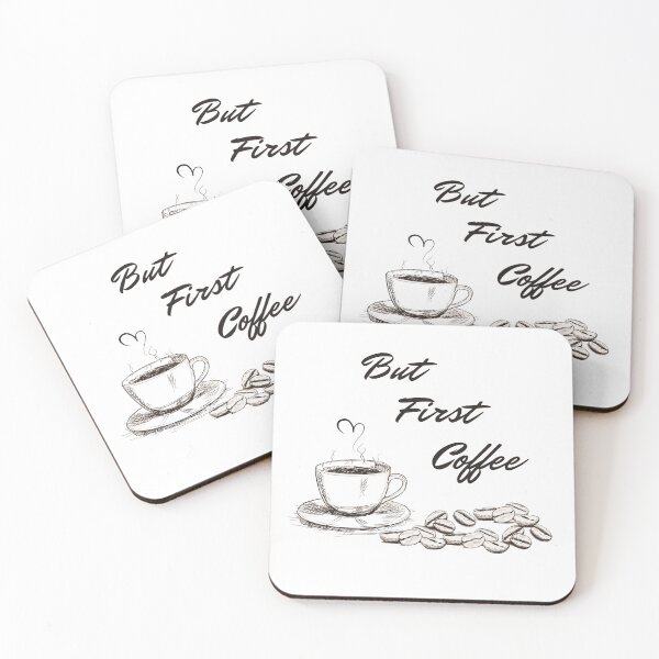Item preview, But First Coffee Best Gift For Coffee Fans designed and sold by JokeAndStyle.