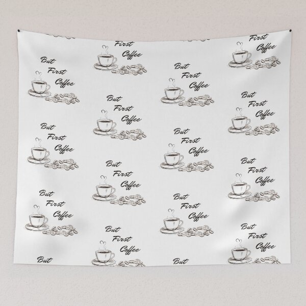 Item preview, But First Coffee Best Gift For Coffee Fans designed and sold by JokeAndStyle.