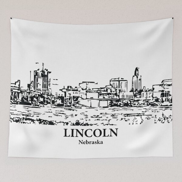 Item preview, Lincoln - Nebraska designed and sold by Lakeric Cityscapes.