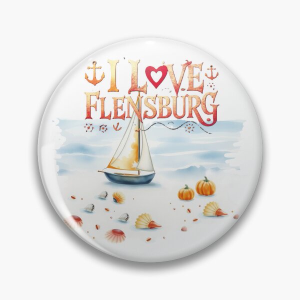 Item preview, I Love Flensburg – Halloween designed and sold by Khala.