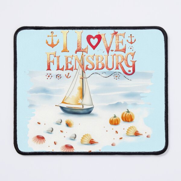Item preview, I Love Flensburg – Halloween designed and sold by Khala.