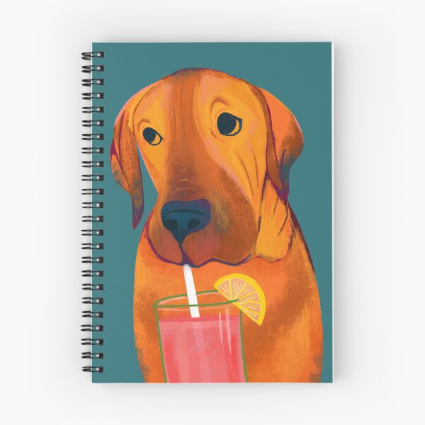 Artikelvorschau, Sitzen, bleiben und schlürfen. Skurriler Mastiff trinkt Limonade entworfen und verkauft von Kathy Osborne Studio.