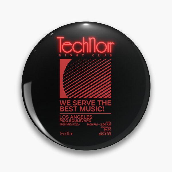 Item preview, Technoir Nightclub We Serve The Best Music Los Angeles Pico Boulevard designed and sold by oubregjbobie.