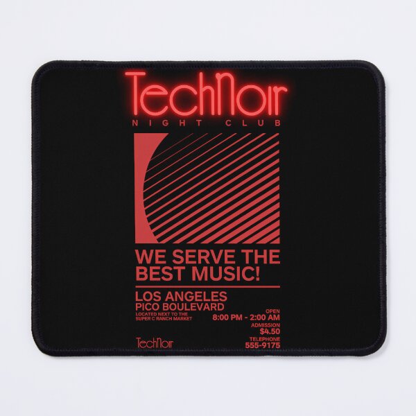 Item preview, Technoir Nightclub We Serve The Best Music Los Angeles Pico Boulevard designed and sold by oubregjbobie.