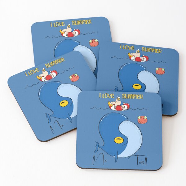 Item preview, I love summer... Me Too whale hungry designed and sold by OddCreatures.