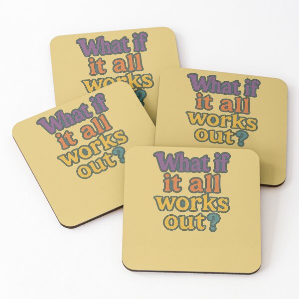 Item preview, What if it all works out positive mindset shirt designed and sold by FrictionMaxxing.