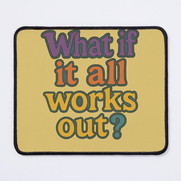 Item preview, What if it all works out positive mindset shirt designed and sold by FrictionMaxxing.