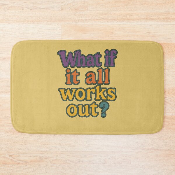 Item preview, What if it all works out positive mindset shirt designed and sold by FrictionMaxxing.