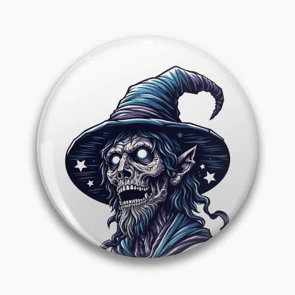 Item preview, Zombie Wizard (Blue & Purple) designed and sold by psychcyberpunk.