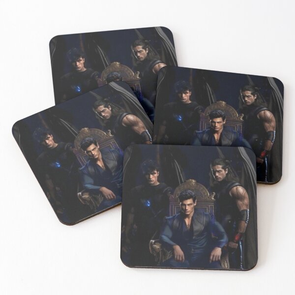 Item preview, ACOTAR - Rhysand, Cassian, & Azriel Art designed and sold by theliteraryedit.