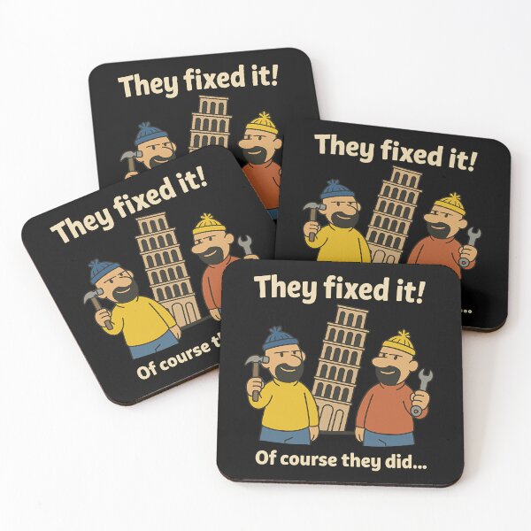 Item preview, They Finally Fixed It – Cartoon Construction Chaos designed and sold by Jack’s Shirts Craft.