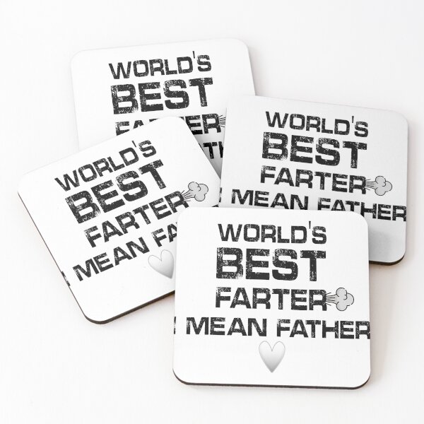 Item preview, World’s Best Farter – I Mean Father | Funny Dad Gift designed and sold by ArtVibeDesign.