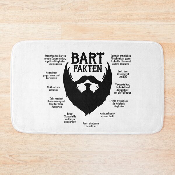 Item preview, Beard Facts / Beard Facts German (black) designed and sold by hard2wear.