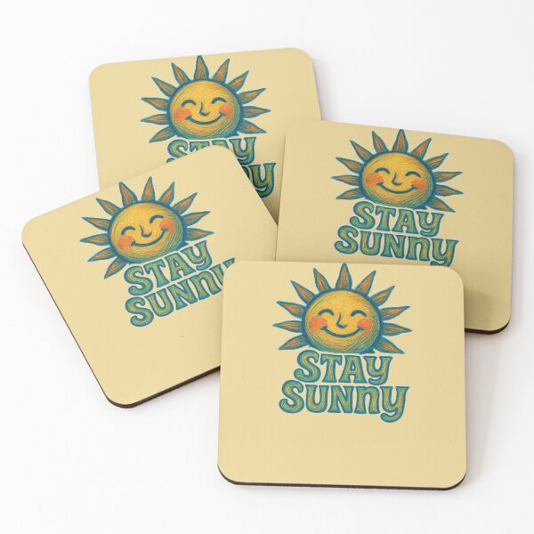 Item preview, Stay Sunny design with positive vibes and cheerful style designed and sold by FrictionMaxxing.